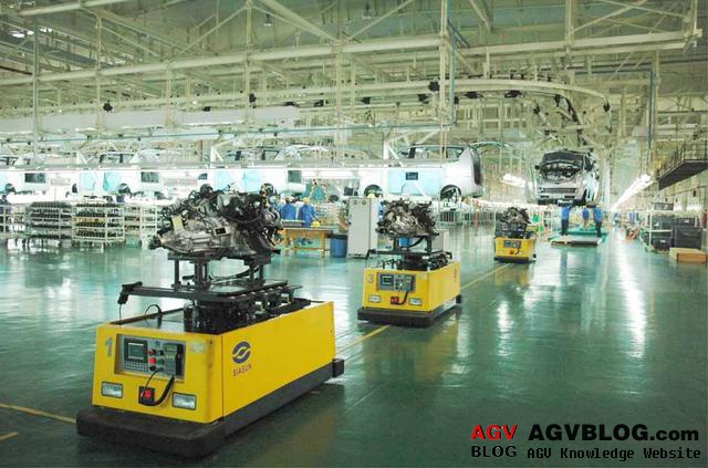 AGV Encyclopedia-Assembly AGV for automotive companies