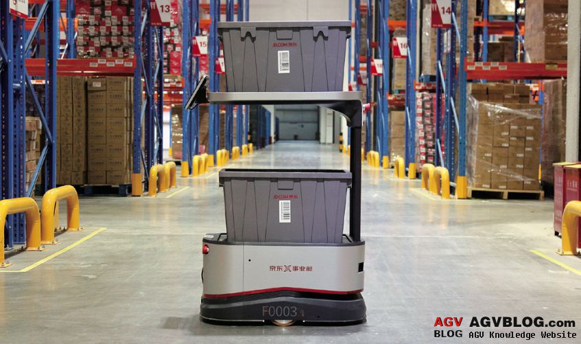 New intelligent warehouse robot and its application