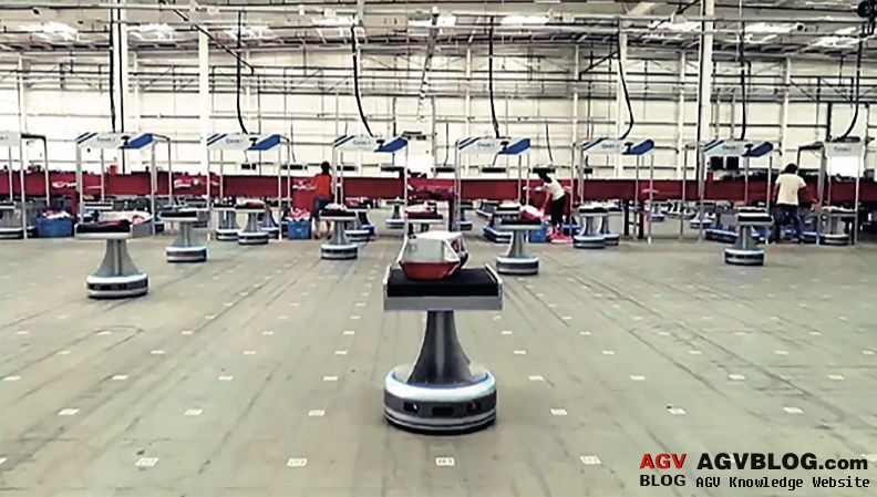 New intelligent warehouse robot and its application